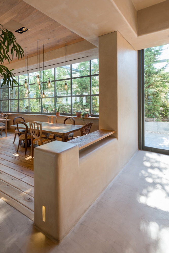 vegan raw restaurant#πατητή τσιμεντοκονία#wood vintage concrete#interior design#wood dining#architexturestudio#architecture#interior design#roundcubephotography.jpg